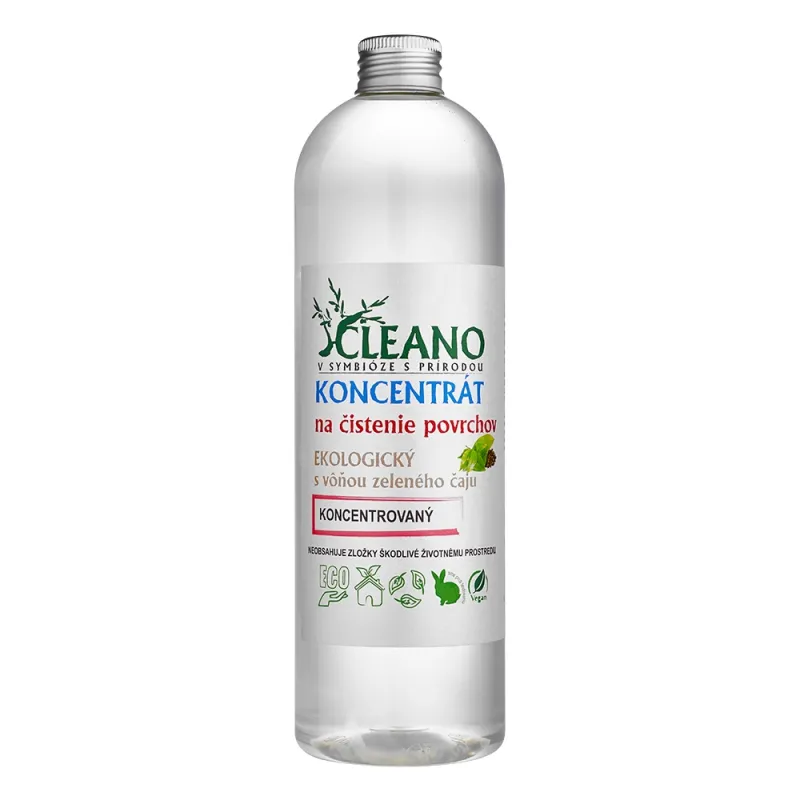 Koncentrát pro čištění všech povrchů - zelený čaj Koncentrát pro čištění všech povrchů - zelený čaj