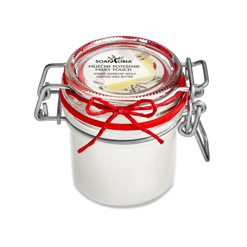 Mléčné potěšení - voňavé organické bambucké máslo Mléčné potěšení - voňavé organické bambucké máslo