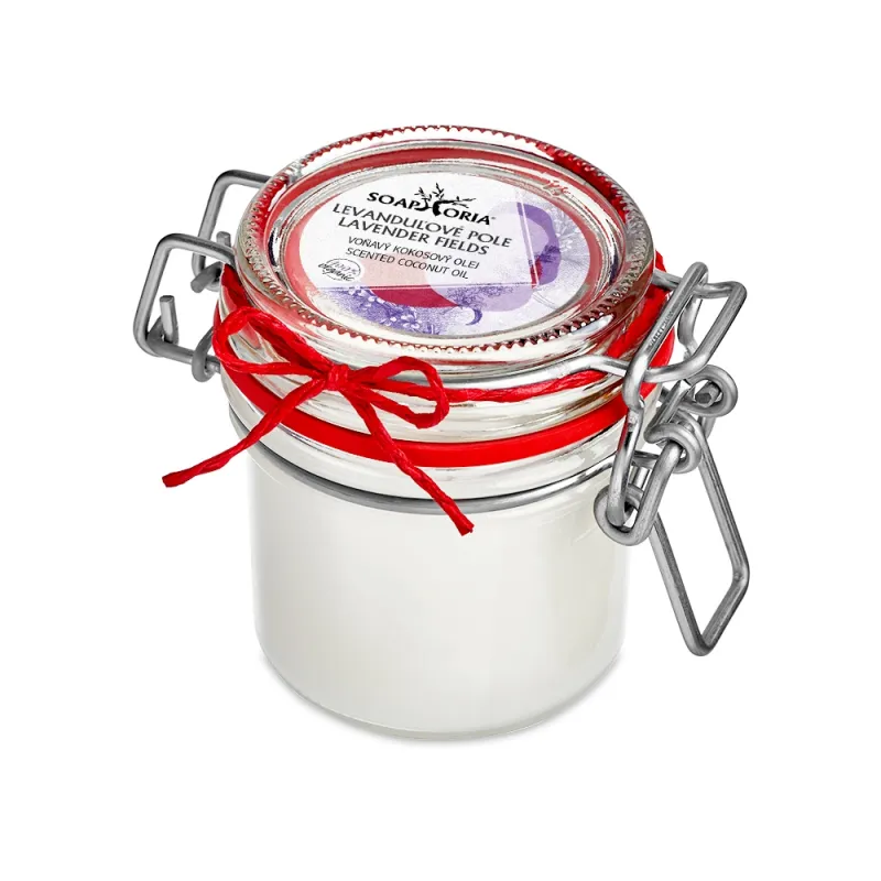 Lavender Fields - Scented Organic Coconut Oil Lavender Fields - Scented Organic Coconut Oil