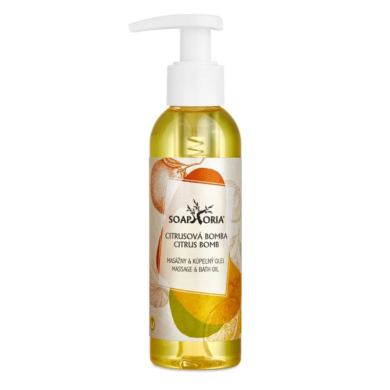 Citrusová bomba - organický masážní olej Citrusová bomba - organický masážní olej