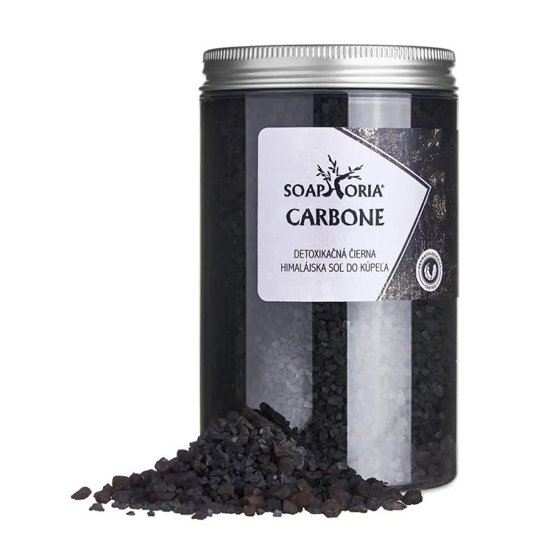Carbone - detoxikační černá himalájská sůl do koupele