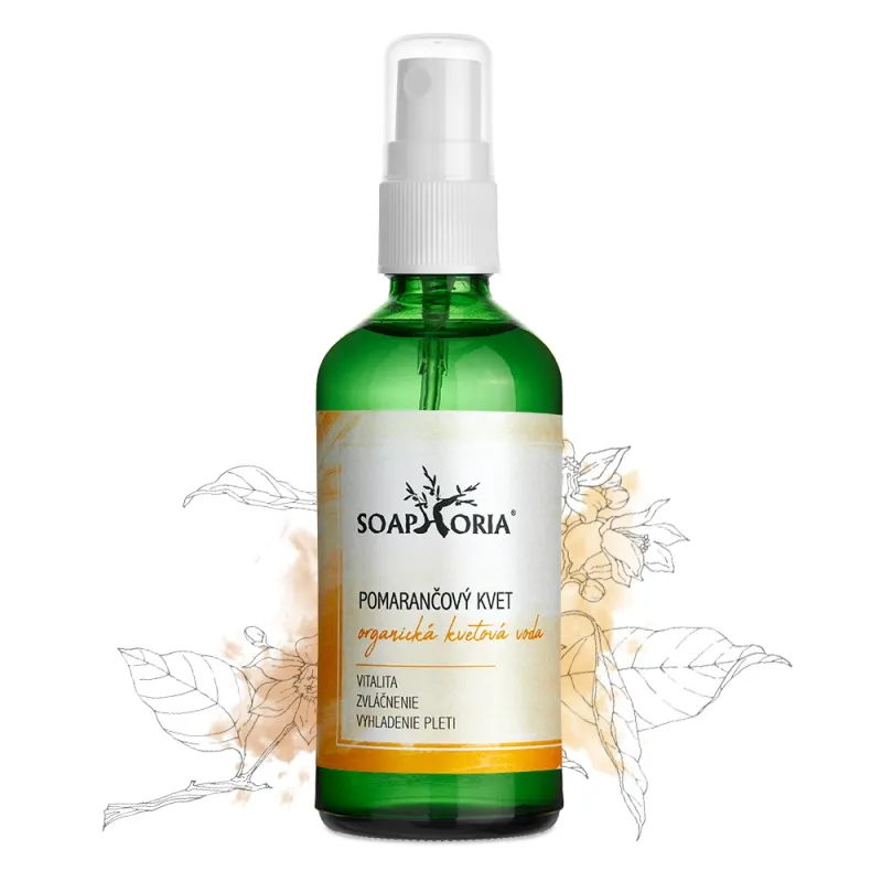 Pomerančový květ (Neroli) - organická květová voda 100ml - zralá pleť Pomerančový květ (Neroli) - organická květová voda 100ml - zralá pleť