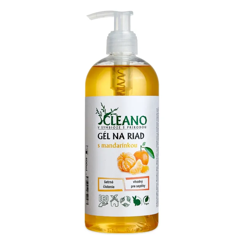 Gel na nádobí - mandarinka Gel na nádobí - mandarinka