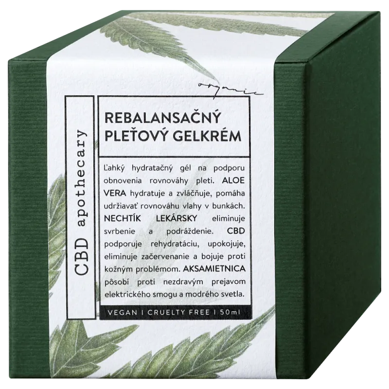 REBALANCING SKIN GEL CREAM 300mg CBD REBALANCING SKIN GEL CREAM 300mg CBD