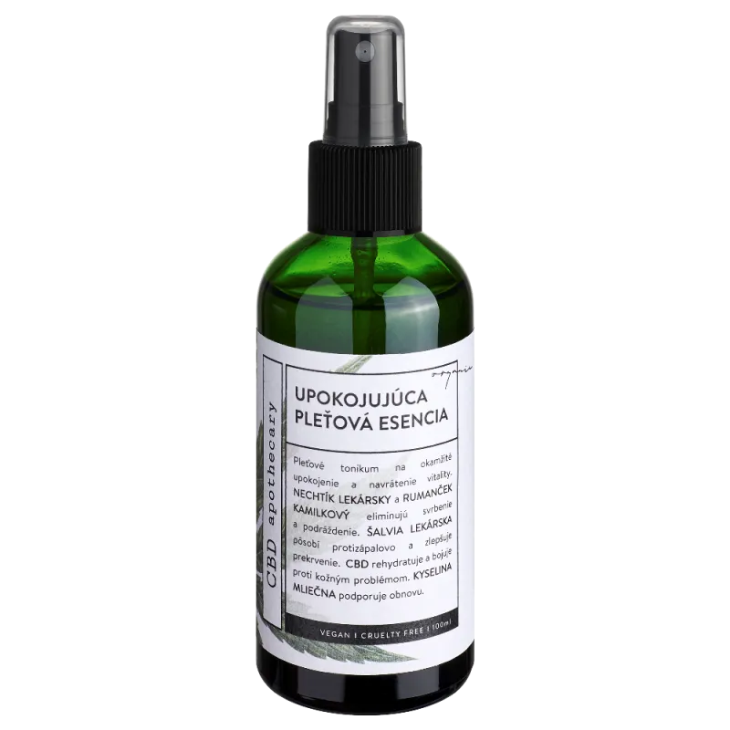 Uklidňující pleťová esence (TONIKUM) 250mg CBD Uklidňující pleťová esence (TONIKUM) 250mg CBD