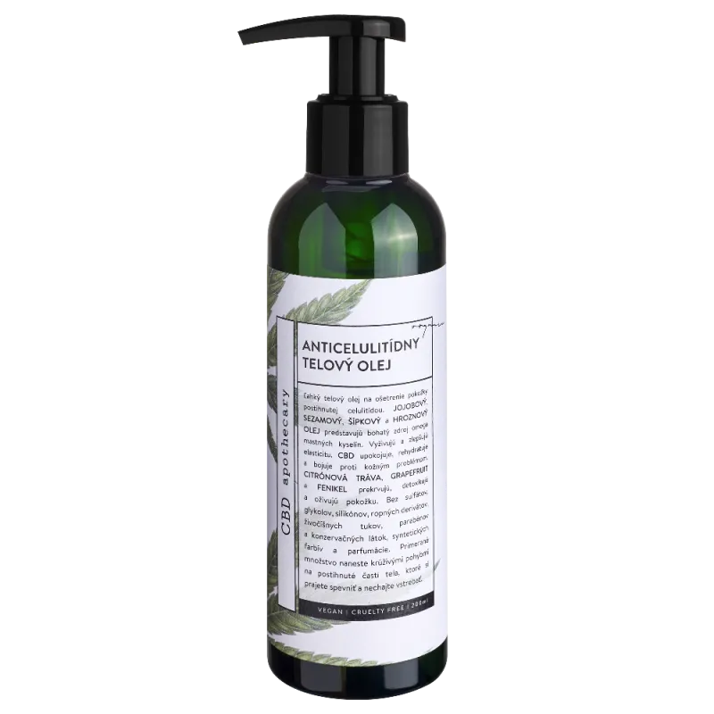 ANTI-CELLULITE BODY OIL 300mg CBD ANTI-CELLULITE BODY OIL 300mg CBD