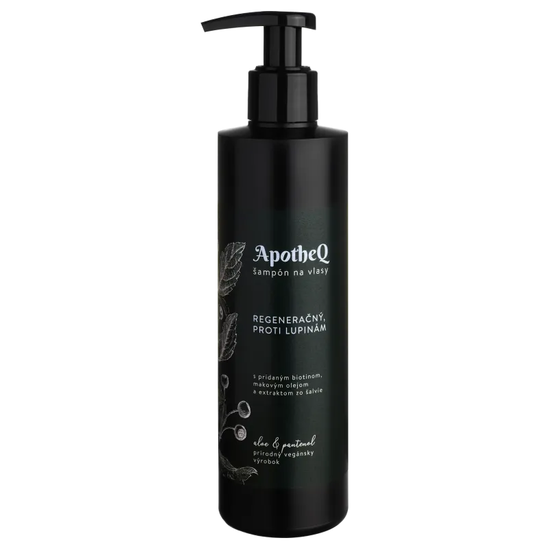 APOTHEQ - Šampon na vlasy - regenerační, proti lupům
