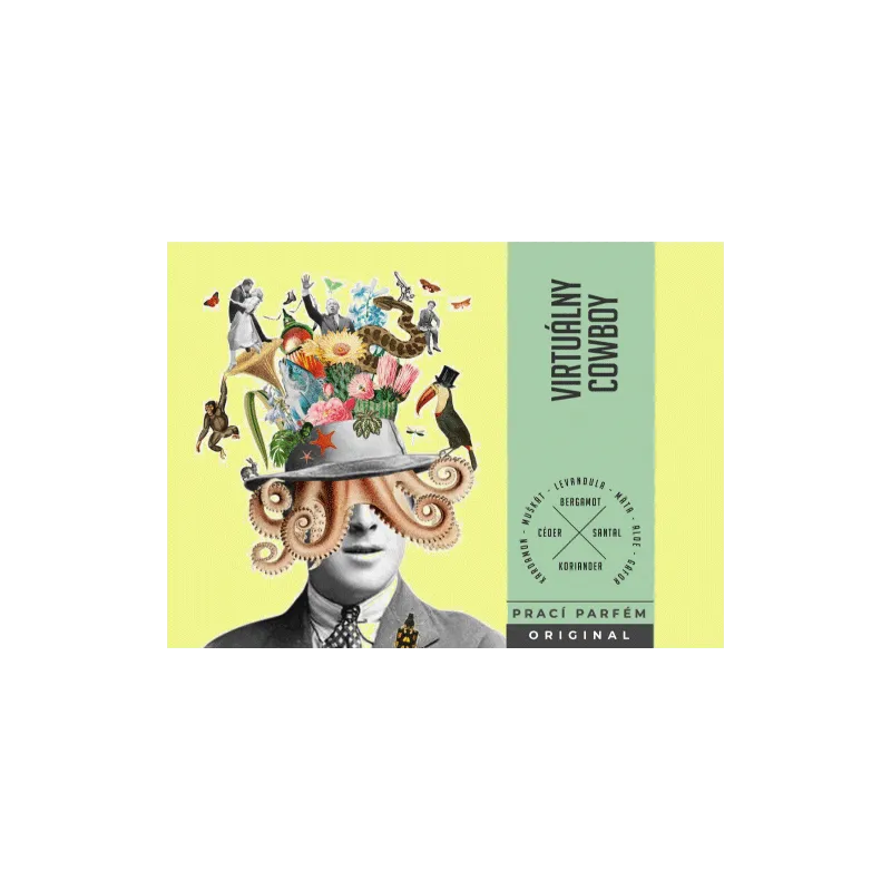 Virtuální cowboy - eko prací parfém