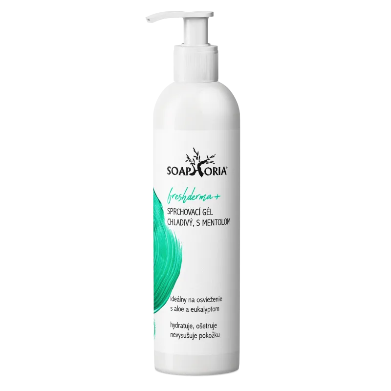 Freshderma+ osvěžující sprchový gel s chladivým efektem Menthol & Eucalyptus