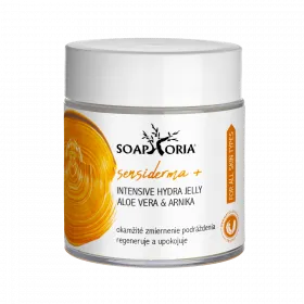 SENSIDERMA+ intenzivní hydratační zklidňující želé Aloe & Arnica