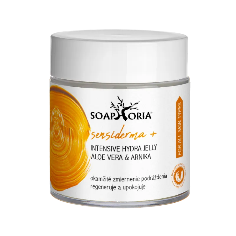 SENSIDERMA+ intenzivní hydratační zklidňující želé Aloe & Arnica