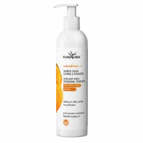 SENSIDERMA+ výživný zklidňující sprchový krém Panthenol & Aloe