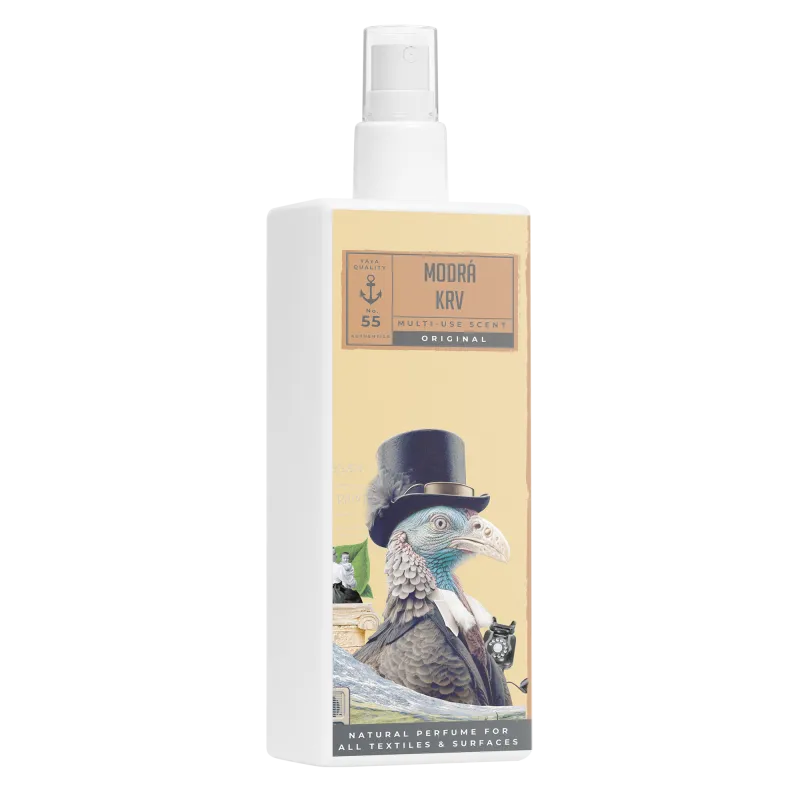 Modrá krev - Přírodní textilní a bytový parfém nové generace