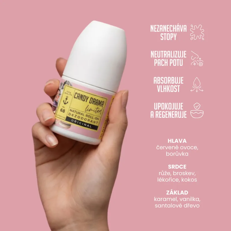 Candy Drama - Dámský Roll-On Deodorant