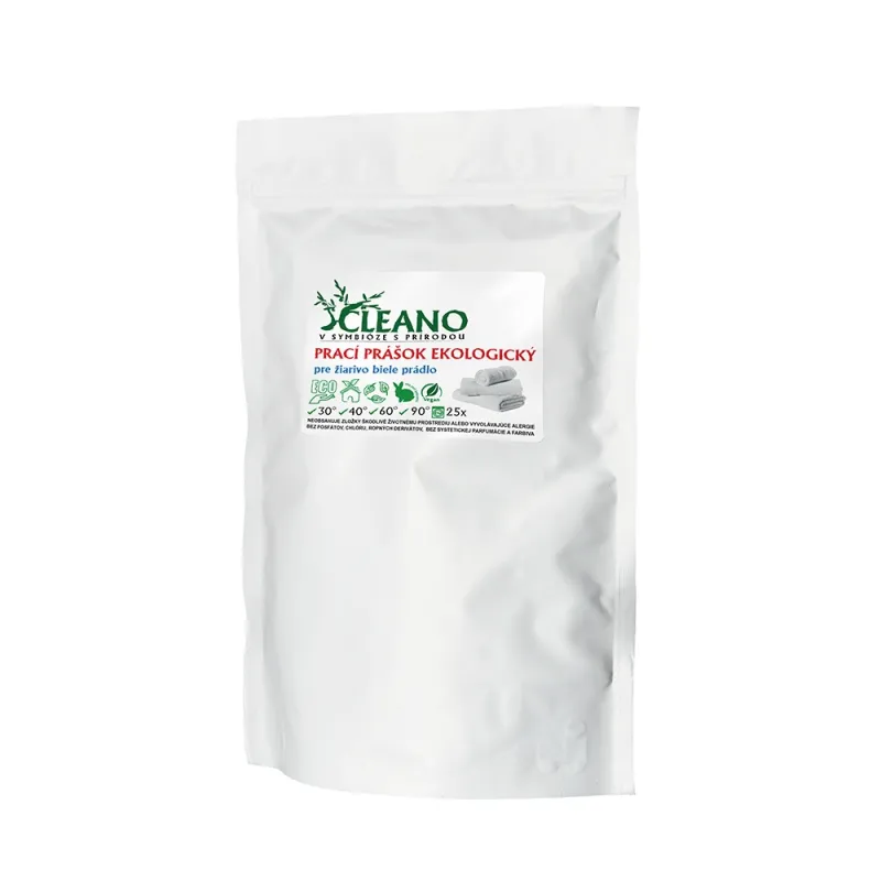 Ecological Washing Powder - Powder for Bright White Textiles Ecological Washing Powder - Powder for Bright White Textiles